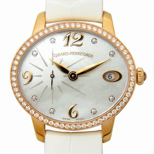 Girard Perregaux CATS EYE 80484D52A761BK7A Automatic 18kt Rose Gold & Diamonds White