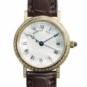 Breguet CLASSIC 8068BA/52/964/DD00 Automatic 18kt Gold & Diamond Silver