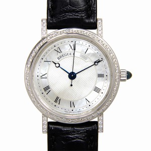 Breguet CLASSIC 8068BB/52/964/DD00 Automatic 18kt White Gold & Diamond Silver