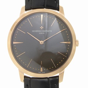 Vacheron Constantin PATRIMONY TRADITIONELLE 81180/000R-9162 Manual Wind 18kt Rose Gold Dark grey 