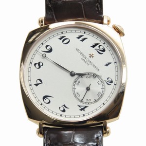 Vacheron Constantin HISTORIQUES 82035/000R-9359 Manual Wind 18kt Rose Gold Silvery & White