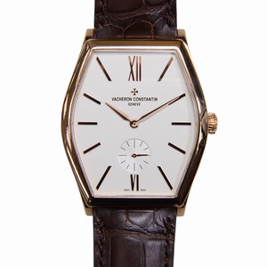 Vacheron Constantin MALTE 82130/000R-9755 Manual Wind 18kt Rose Gold Silvery & White