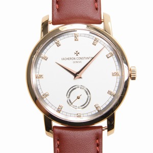 Vacheron Constantin PATRIMONY TRADITIONELLE 82172/000R-9604 Manual Wind 18kt Rose Gold Silvery & White