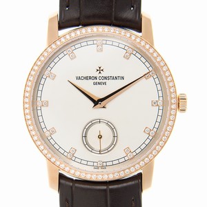 Vacheron Constantin PATRIMONY TRADITIONELLE 82572/000R-9604 Manual Wind 18kt Rose Gold & Diamonds Silvery & White