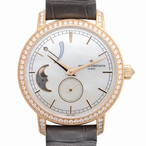 Vacheron Constantin TRADITIONNELLE 83570/000R-9915 Manual Wind 18kt Rose Gold & Diamonds Silvery & White