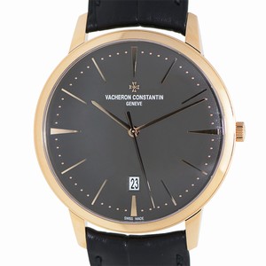 Vacheron Constantin PATRIMONY TRADITIONELLE 85180/000R-9166 Automatic 18kt Rose Gold Dark grey 