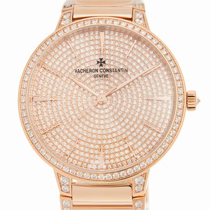 Vacheron Constantin PATRIMONY TRADITIONELLE 86615/CA2R-9839 Automatic 18kt Rose Gold & Diamonds Gold