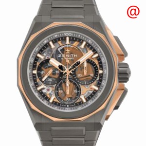 Zenith DEFY 87.9100.9004/03.I001 Automatic Titanium & 18kt Rose Gold Transparent
