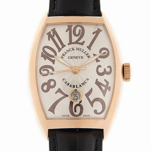Franck Muller CASABLANCA 8880 B C DT (5N) Automatic 18kt Rose Gold Silver