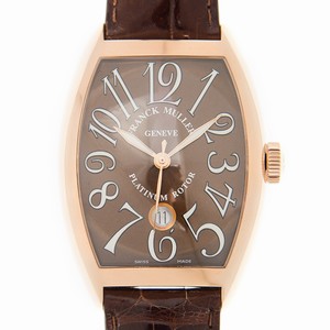 Franck Muller VINTAGE 8880 B SC DT (AC) Automatic 18kt Rose Gold Brown 
