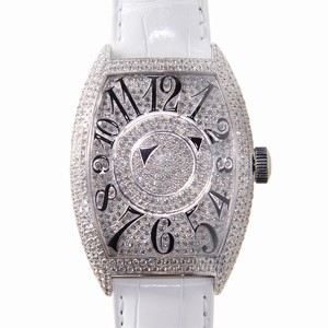Franck Muller MASTER OF COMPLICATION 8880 DM D CD (OG) Automatic 18kt White Gold & Diamond Silver