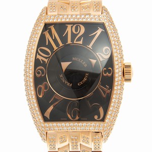 Franck Muller DOUBLE MYSTERY 8880 DM D (5N) Automatic 18kt Rose Gold & Diamonds Black