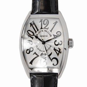 Franck Muller CINTREE CURVEX 8880 SC DT (OG) Automatic White Gold Silver