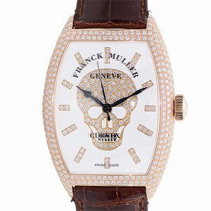 Franck Muller GOTHIQUE 8880 SC DT GOTH IND D CD (5N) Automatic 18kt Rose Gold & Diamonds White