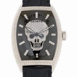 Franck Muller GOTHIQUE 8880 SC GOTH IND D CD (OG-BK) Automatic 18kt White Gold & Diamond Black