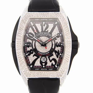 Franck Muller  8900 SC DT GPG FULL D CD (TT.NR.AC) Automatic 18kt White Gold & Diamond White