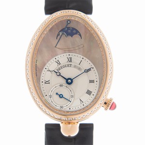 Breguet REINE DE NAPLES 8908BR/5T/964/D00D Automatic 18kt Rose Gold & Diamonds Silver
