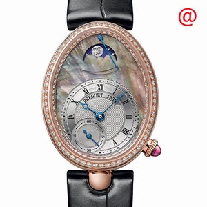 Breguet REINE DE NAPLES 8908BR/5T/964/D00D3L Automatic 18kt Rose Gold & Diamonds Silver