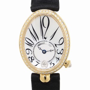 Breguet REINE DE NAPLES 8918BA/58/864/D00D Automatic 18kt Gold & Diamond White
