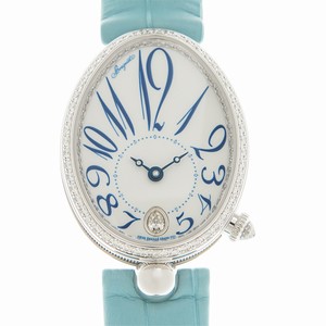 Breguet REINE DE NAPLES 8918BB/28/964/D00D Automatic 18kt White Gold & Diamond White