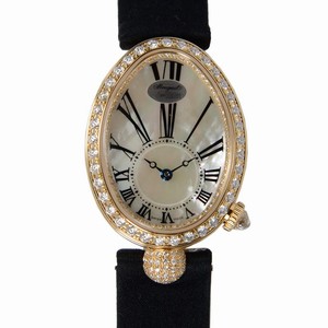 Breguet REINE DE NAPLES 8928BA/51/844/DD0D Automatic 18kt Gold & Diamond White