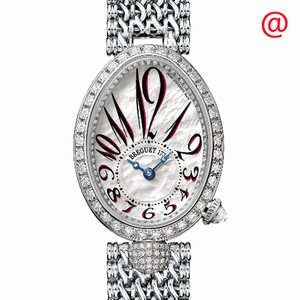 Breguet REINE DE NAPLES 8928BB/5P/J20/DD00 Automatic 18kt White Gold & Diamond White