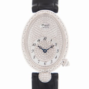 Breguet REINE DE NAPLES 8928BB/8D/944/DD0D Automatic 18kt White Gold & Diamond Silver