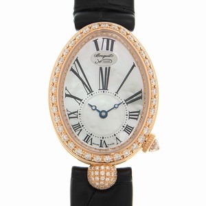 Breguet REINE DE NAPLES 8928BR/51/944/DD0D Automatic 18kt Rose Gold & Diamonds White