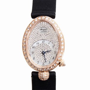 Breguet REINE DE NAPLES 8928BR/8D/844/DD0D Automatic 18kt Rose Gold & Diamonds Silver