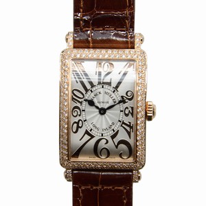 Franck Muller LONG ISLAND 902 QZ D REL (5N) Quartz 18kt Rose Gold & Diamonds Silver