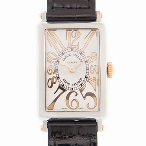 Franck Muller LONG ISLAND 902 QZ REL ST G (AC) Quartz Stainless Steel White