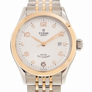 Tudor 1926 91351-67011-6DI-SV Automatic 18kt Rose Gold & Steel Silver