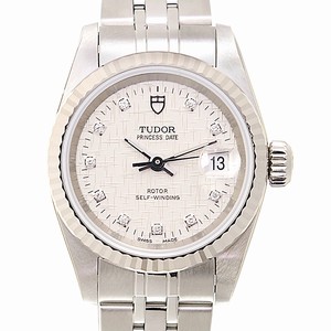 Tudor HERITAGE ADVISOR 92414-62430-10DI-SVCL Automatic 18kt White Gold & Steel Silver
