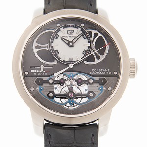 Girard Perregaux BRIDGES 93500-53-131-BA6E Manual Wind 18kt White Gold Gray