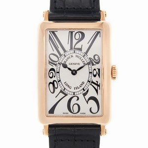 Franck Muller LONG ISLAND 952 QZ (5N) Quartz 18kt Rose Gold Silver