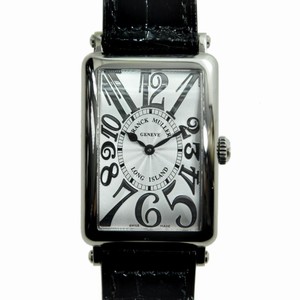 Franck Muller LONG ISLAND 952 QZ (OG) Quartz 18kt White Gold Silver