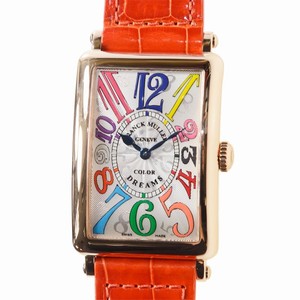 Franck Muller LONG ISLAND 952 QZ COL DR (5N) Quartz 18kt Rose Gold Silver
