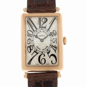 Franck Muller LONG ISLAND 952 QZ HO (5N)  Quartz 18kt Rose Gold White