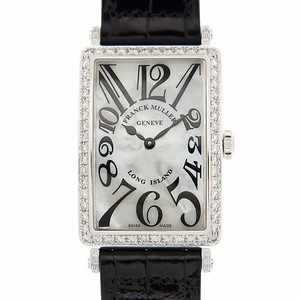 Franck Muller LONG ISLAND 952 QZ MOP D 1R (AC) Quartz Stainless Steel & Diamonds White