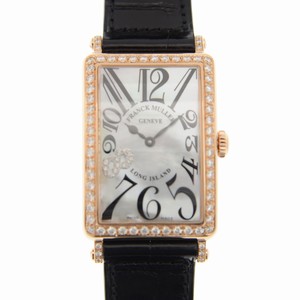 Franck Muller LONG ISLAND 952 QZ MOP D 1R CD8 NI (5N) Quartz 18kt Rose Gold & Diamonds White