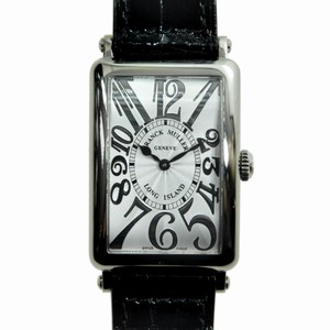 Franck Muller LONG ISLAND 952 QZ REL (OG) Quartz 18kt White Gold Silver