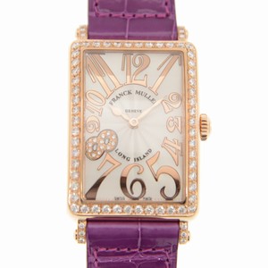 Franck Muller LONG ISLAND 952 QZ REL D 1R  Quartz 18kt Rose Gold & Diamonds White