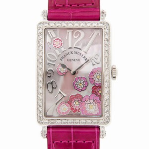 Franck Muller LONG ISLAND 952 QZ REL MOP RS D 1R PEONY (AC) Quartz Stainless Steel & Diamonds White