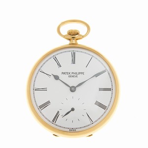 Patek Philippe  973J-010 Manual Wind 18kt Yellow Gold White