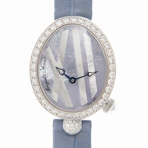 Breguet REINE DE NAPLES 9818BB/5V/922/DD0D Automatic 18kt White Gold & Diamond Light Purple