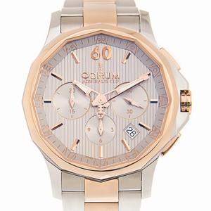Corum ADMIRALS CUP 984.101.24/V705 FH11 Automatic 18kt Rose Gold & Steel Silver