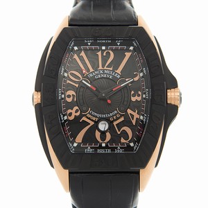 Franck Muller CONQUISTADOR GPG 9900 SC DT GPG (TT.NR.5N) Automatic 18kt Rose Gold & Steel Black