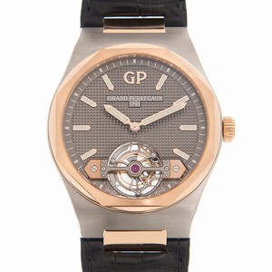 Girard Perregaux LAUREATO 99105-26-231-BB6A Automatic 18kt Rose Gold & Steel Gray