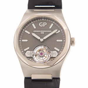 Girard Perregaux LAUREATO 99105-41-232-BB6A Automatic 18kt White Gold & Steel Gray