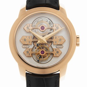 Girard Perregaux BRIDGES 99193-52-000-BA6A Automatic 18kt Rose Gold White